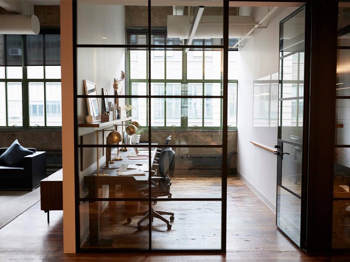 Fokuszone für konzentriertes Arbeiten. Hier arbeitest du ungestört und hast Ruhe.